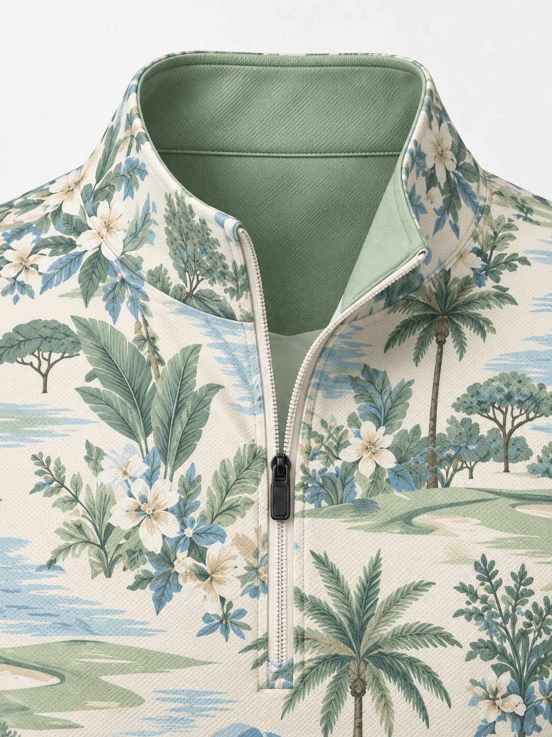 Botanical Links Quarter-Zip Pullover