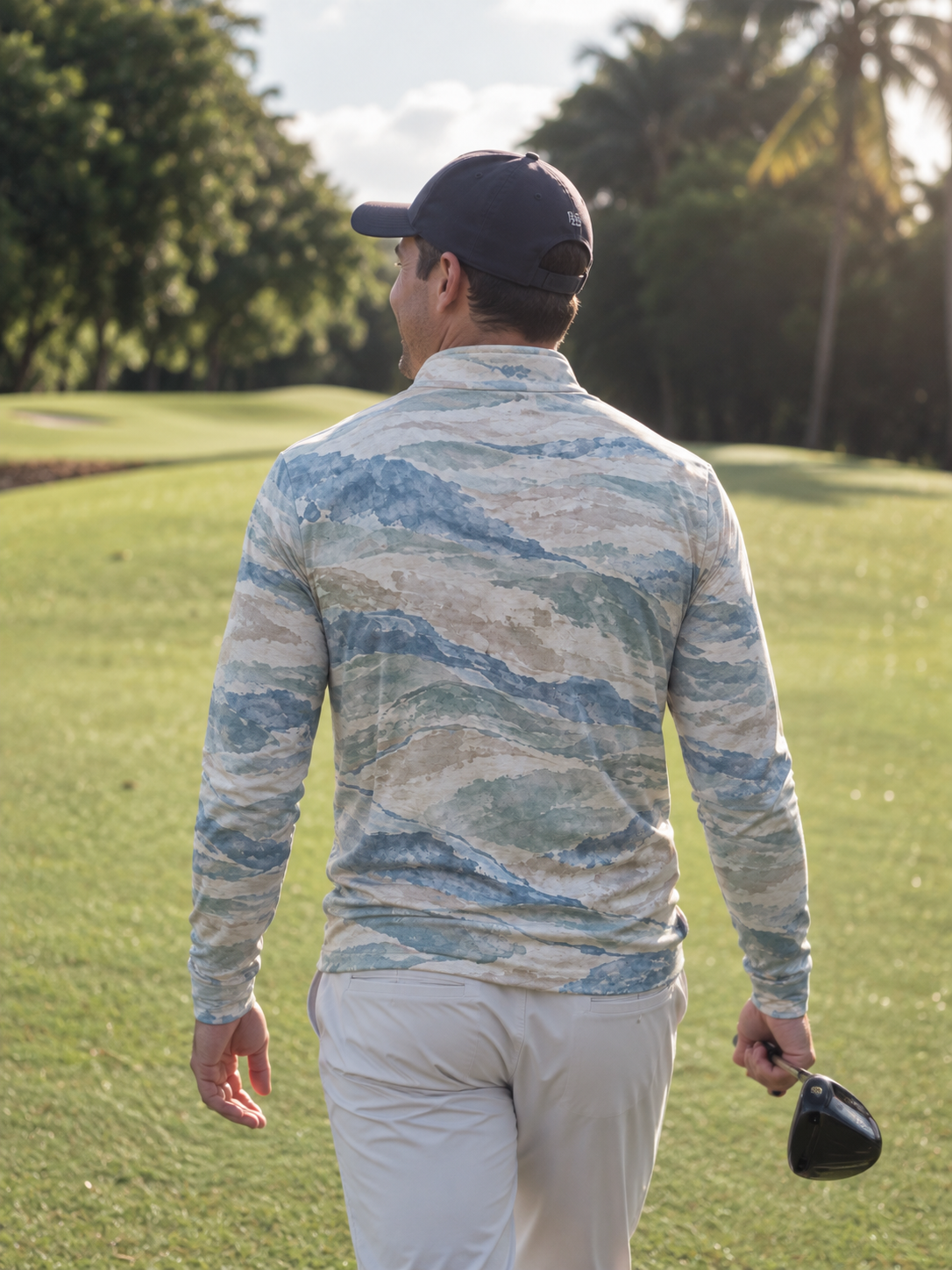 Coastal Dunes Golf Quarter-Zip Pullover