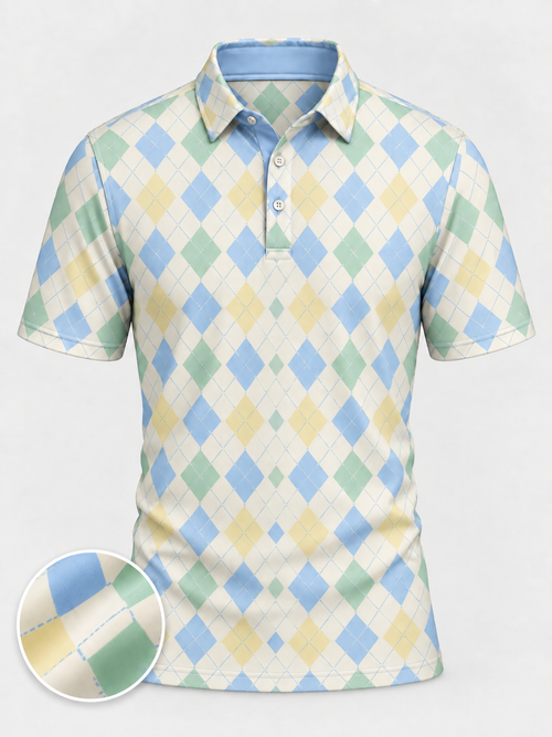 Fairway Argyle Performance Golf Polo