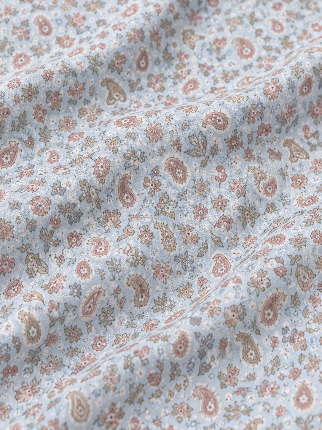 Coastal Paisley Performance Golf Polo