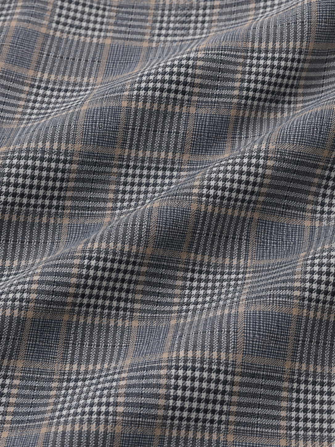 Ashford Plaid Golf Quarter-Zip Pullover