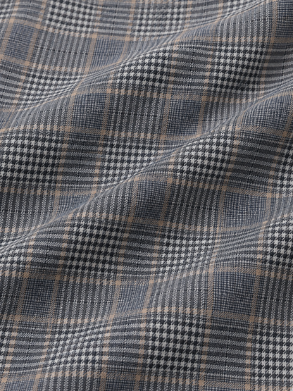 Ashford Plaid Golf Quarter-Zip Pullover