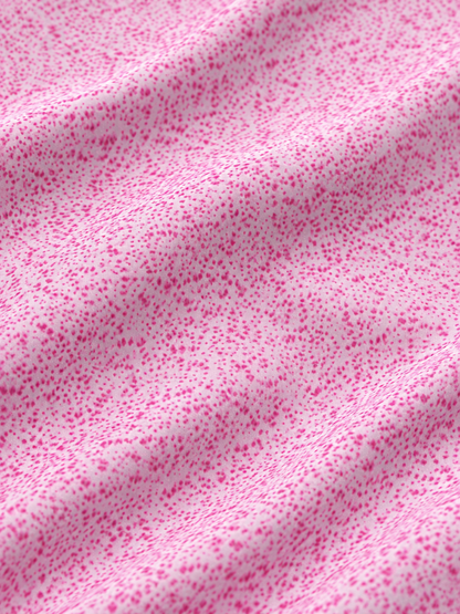Pink Speckle Performance Golf Polo