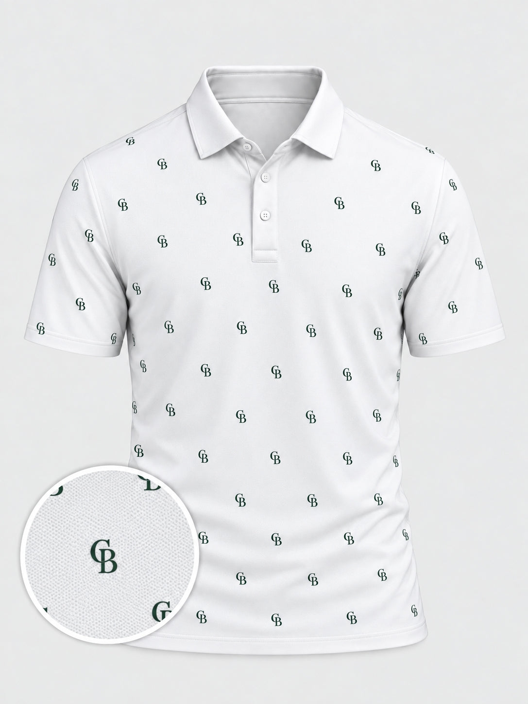 CB Logo Performance Golf Polo