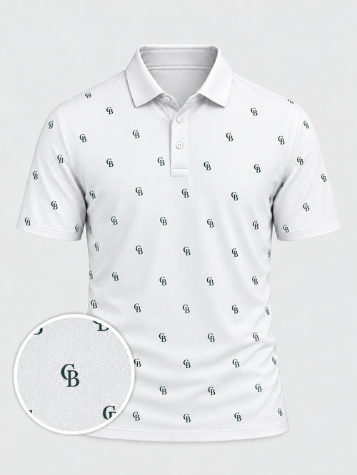 CB Logo Performance Golf Polo