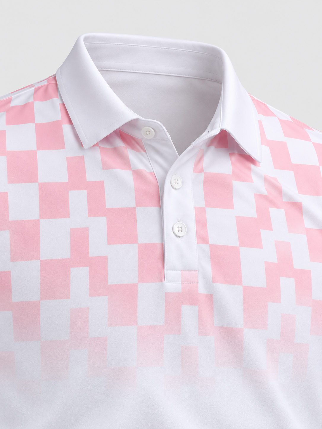 Blush Fairway Fade Performance Polo