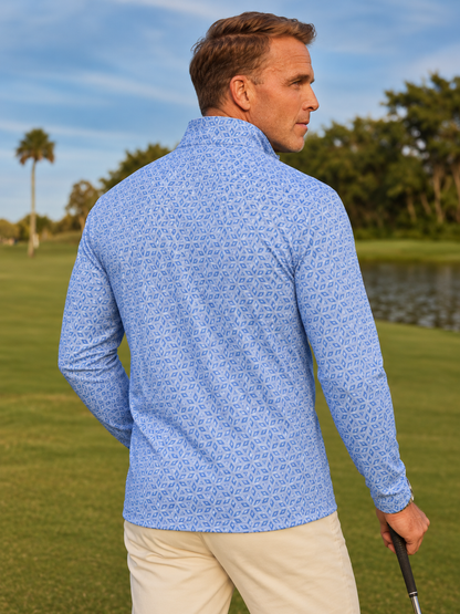 Blue Diamond Golf Quarter-Zip Pullover