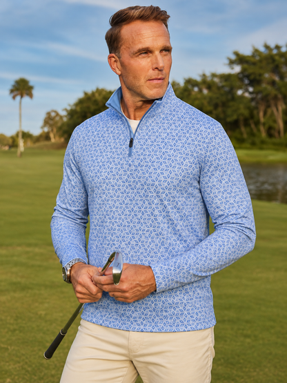 Blue Diamond Golf Quarter-Zip Pullover