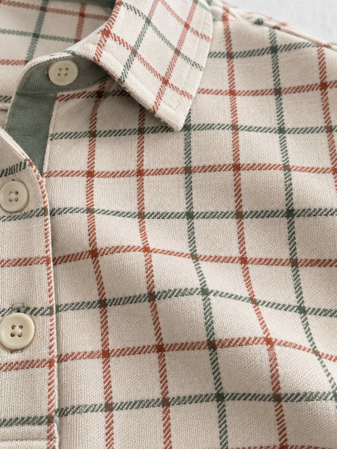 Fairway Check Performance Golf Polo