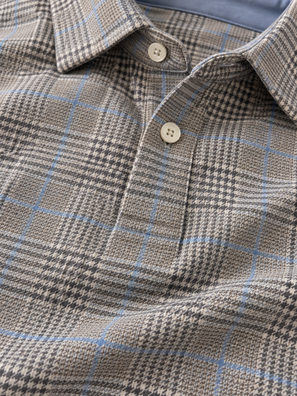 Windsor Plaid Performance Golf Polo