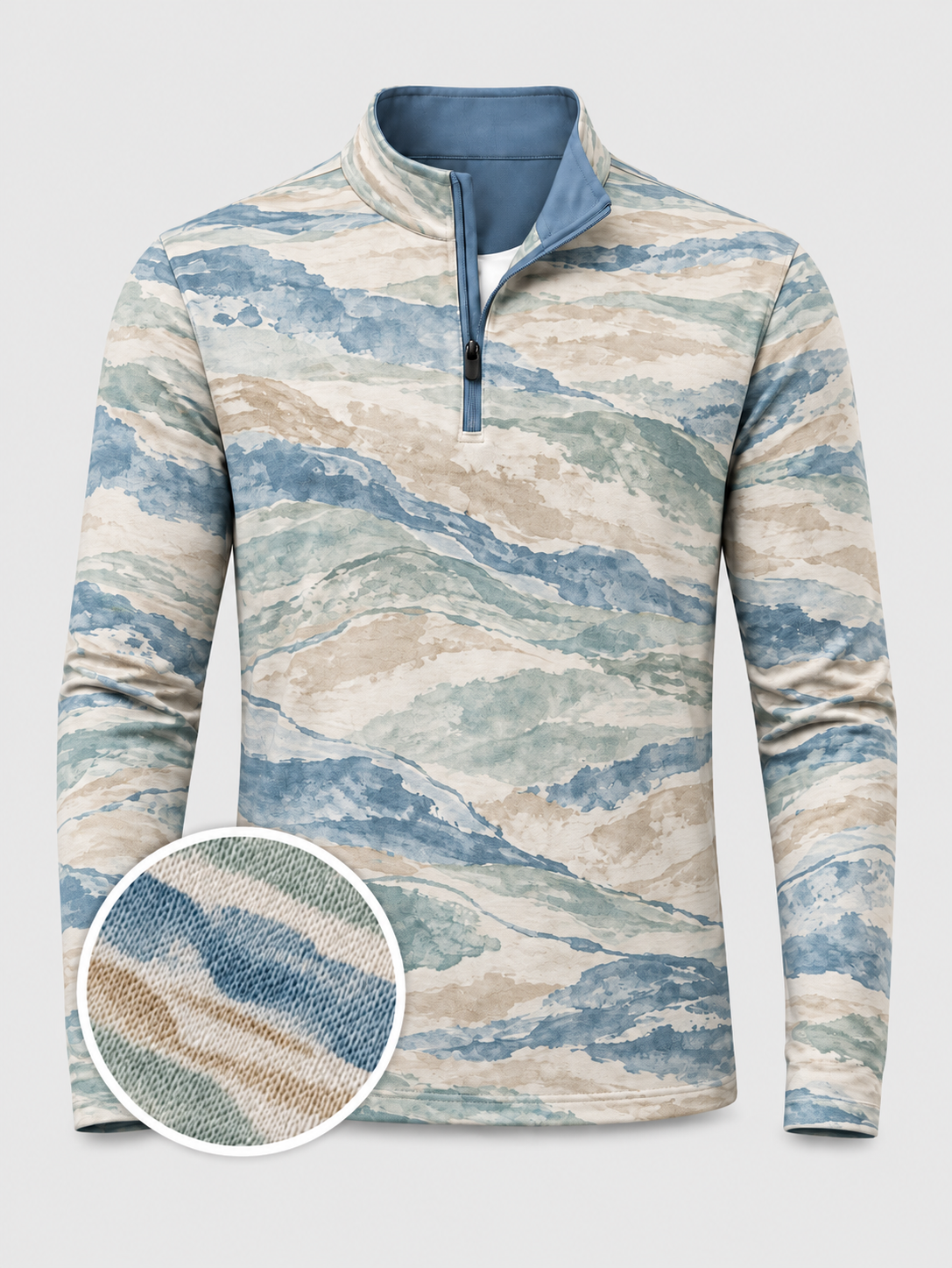 Coastal Dunes Golf Quarter-Zip Pullover