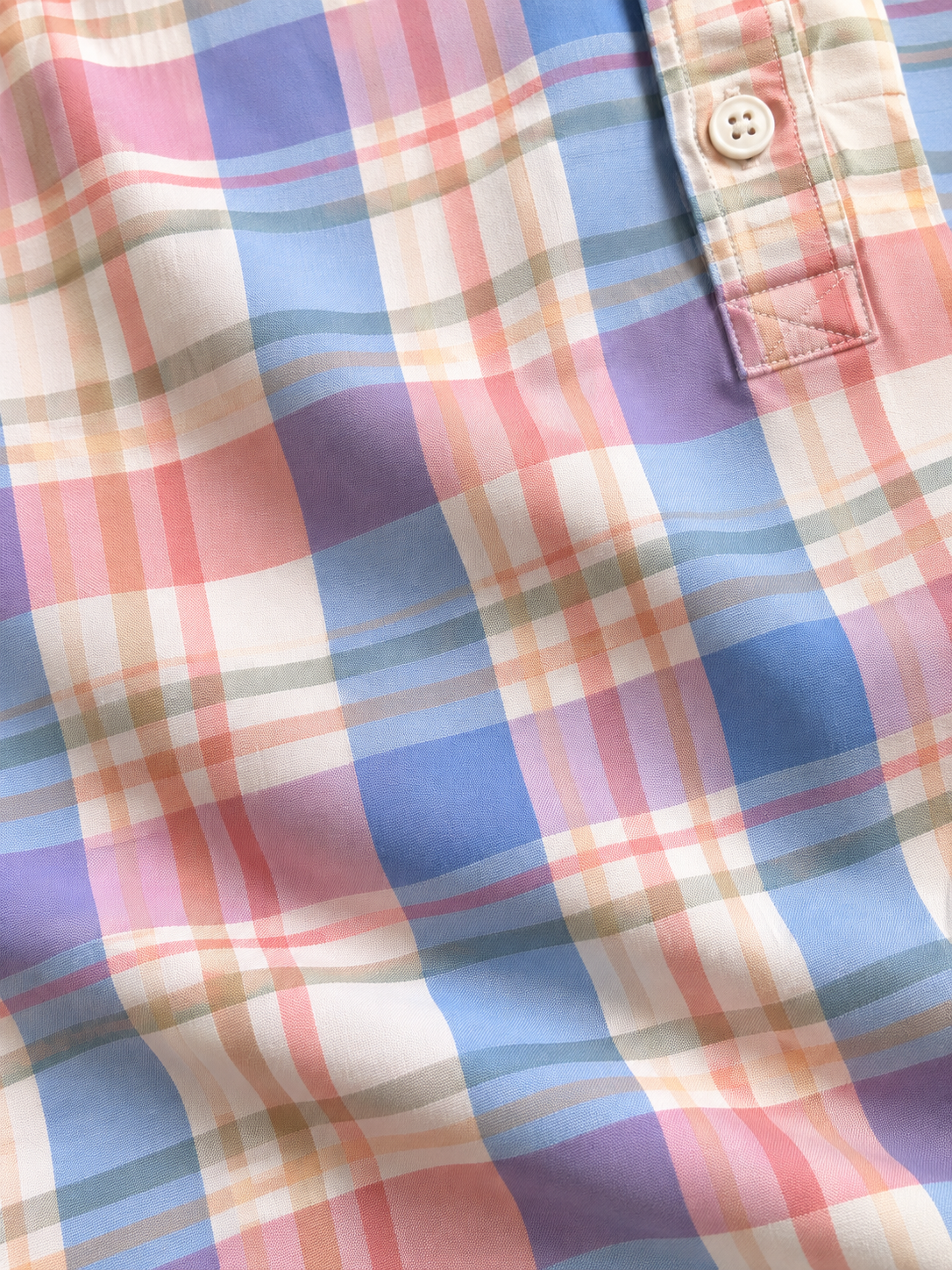 Resort Plaid Performance Golf Polo