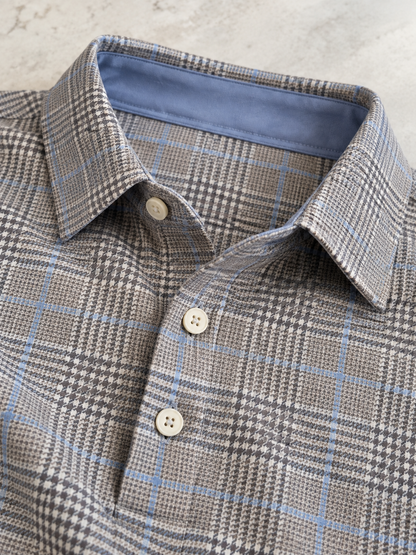 Windsor Plaid Performance Golf Polo