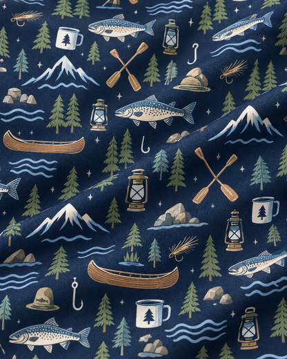 Lake & Pine Fishing Quarter-Zip Pullover