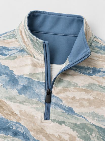 Coastal Dunes Golf Quarter-Zip Pullover